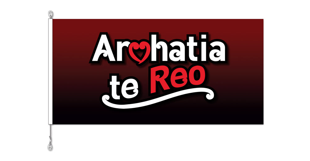 Arohatia Te Reo Flag