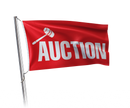 Auction Horizontal Flag