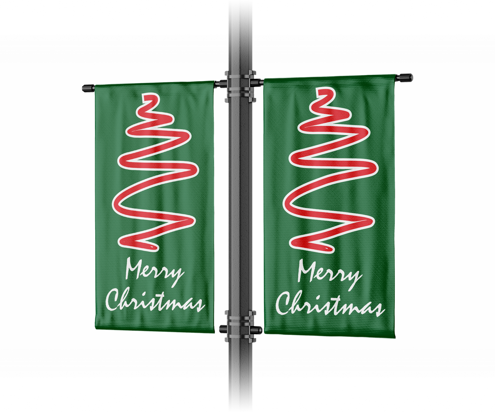 Merry Christmas Street Banner