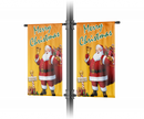 Santa Yellow Background