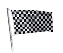 Chequered - Black and White