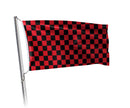 Chequered - Red and Black