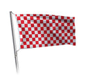 Chequered - Red and White