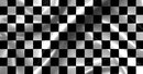 Chequered - Black and White