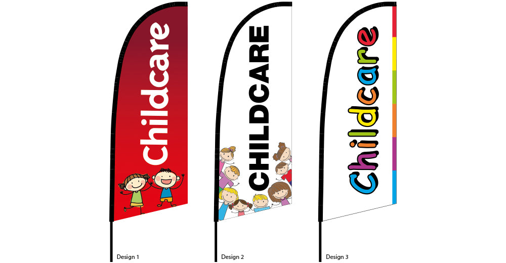 Childcare Windblade Flag