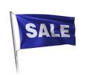 Sale Horizontal Flag